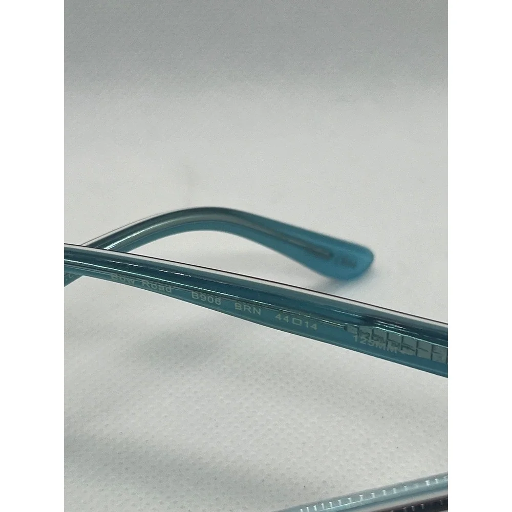 Ted Baker Bow Road B906 Eyeglasses Frames Black/Blue Kids 44-14-125